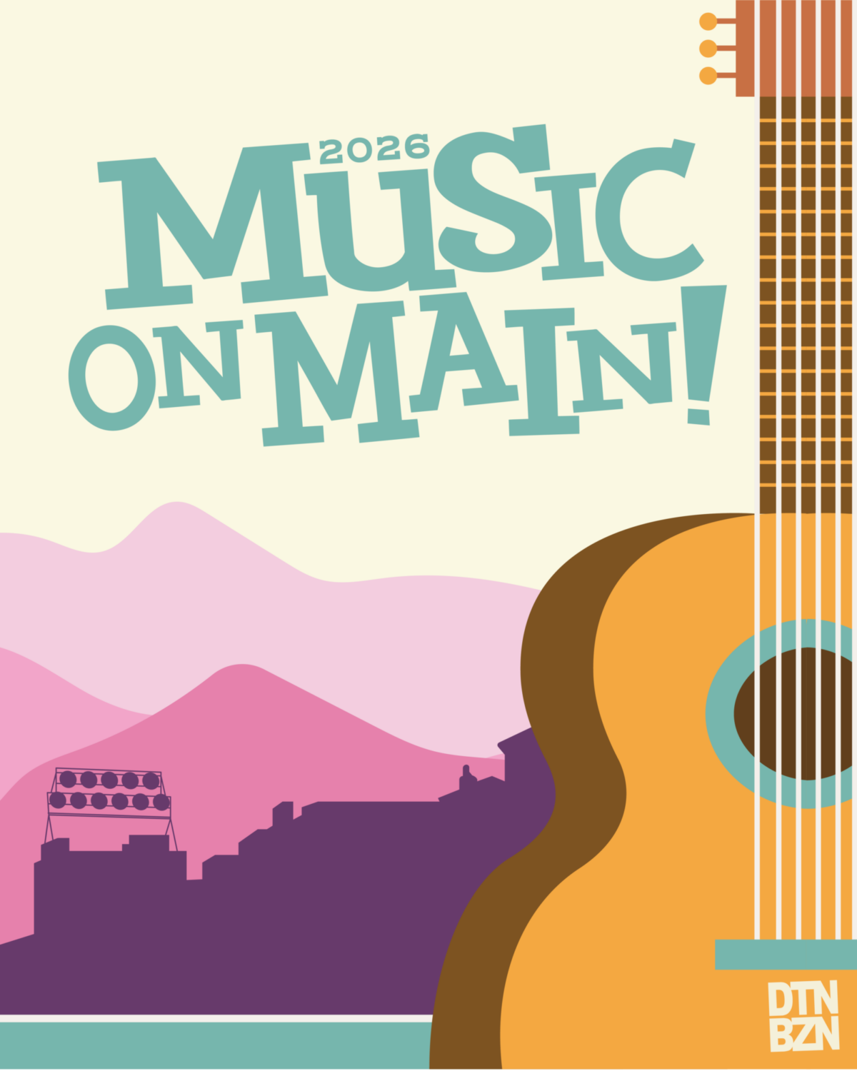 Music on Main 2026 creative Social 1