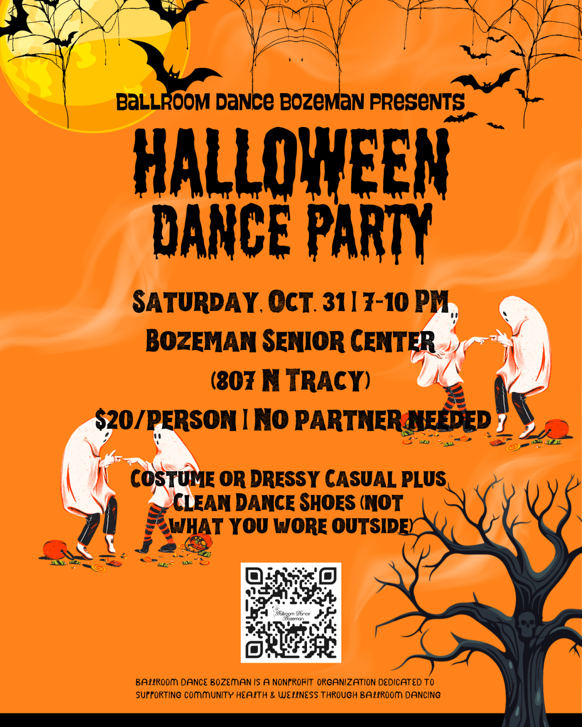 BDB HALLOWEEN DANCE PARTY 2026 FLYER