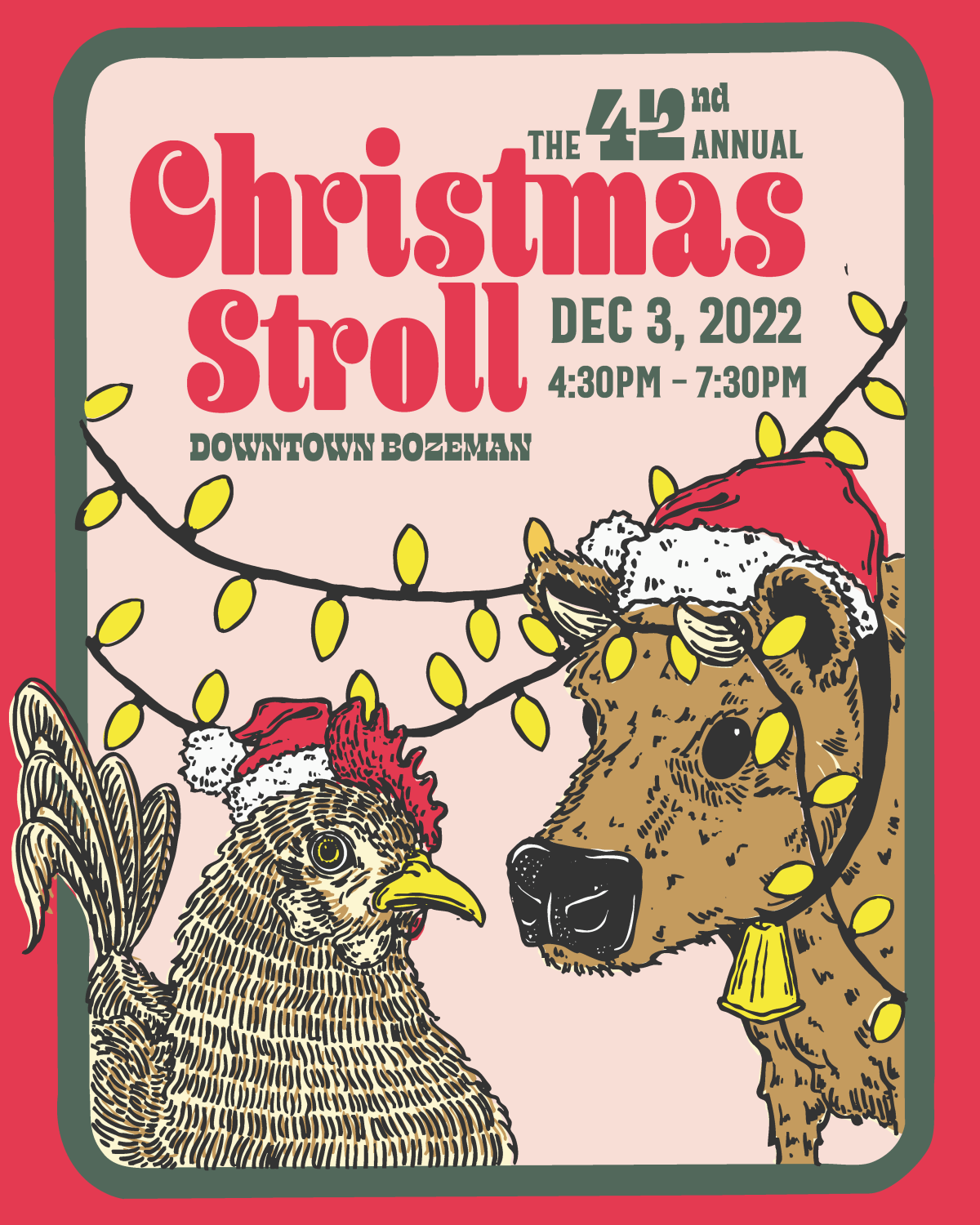 DBA Christmas Stroll Poster Image ONLY