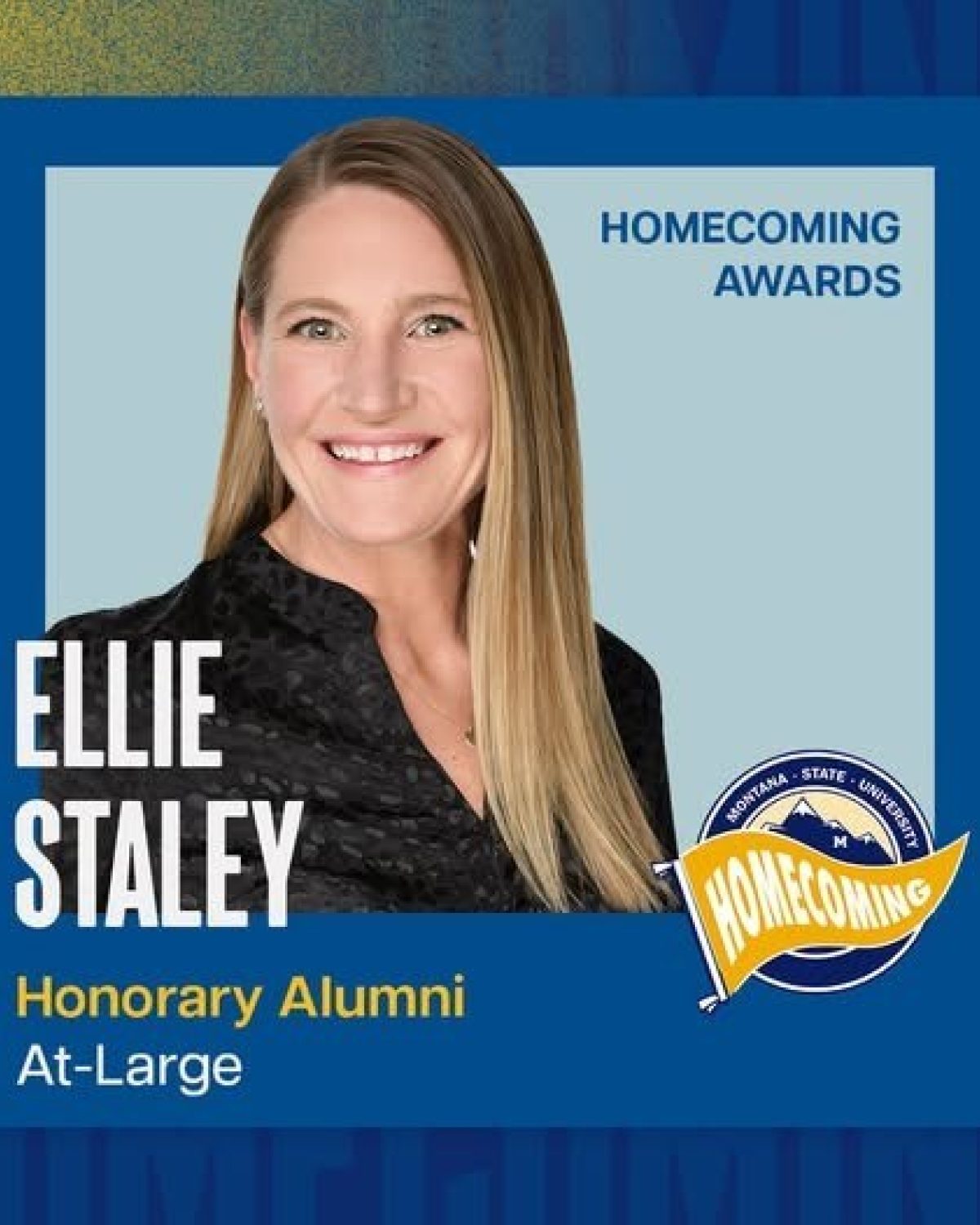 Downtown Bozeman’s own Ellie Staley to Receive an MSU Honorary Alumni Award