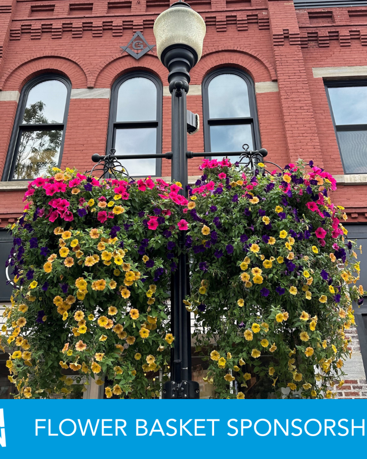 FLOWER BASKET SPONSORSHIPS square