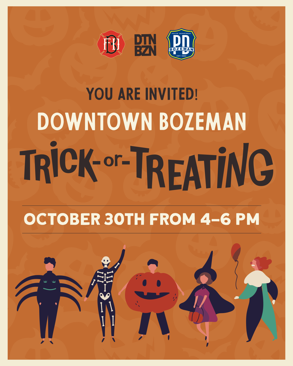 Halloween Poster DTN BZN 2026 Social 1