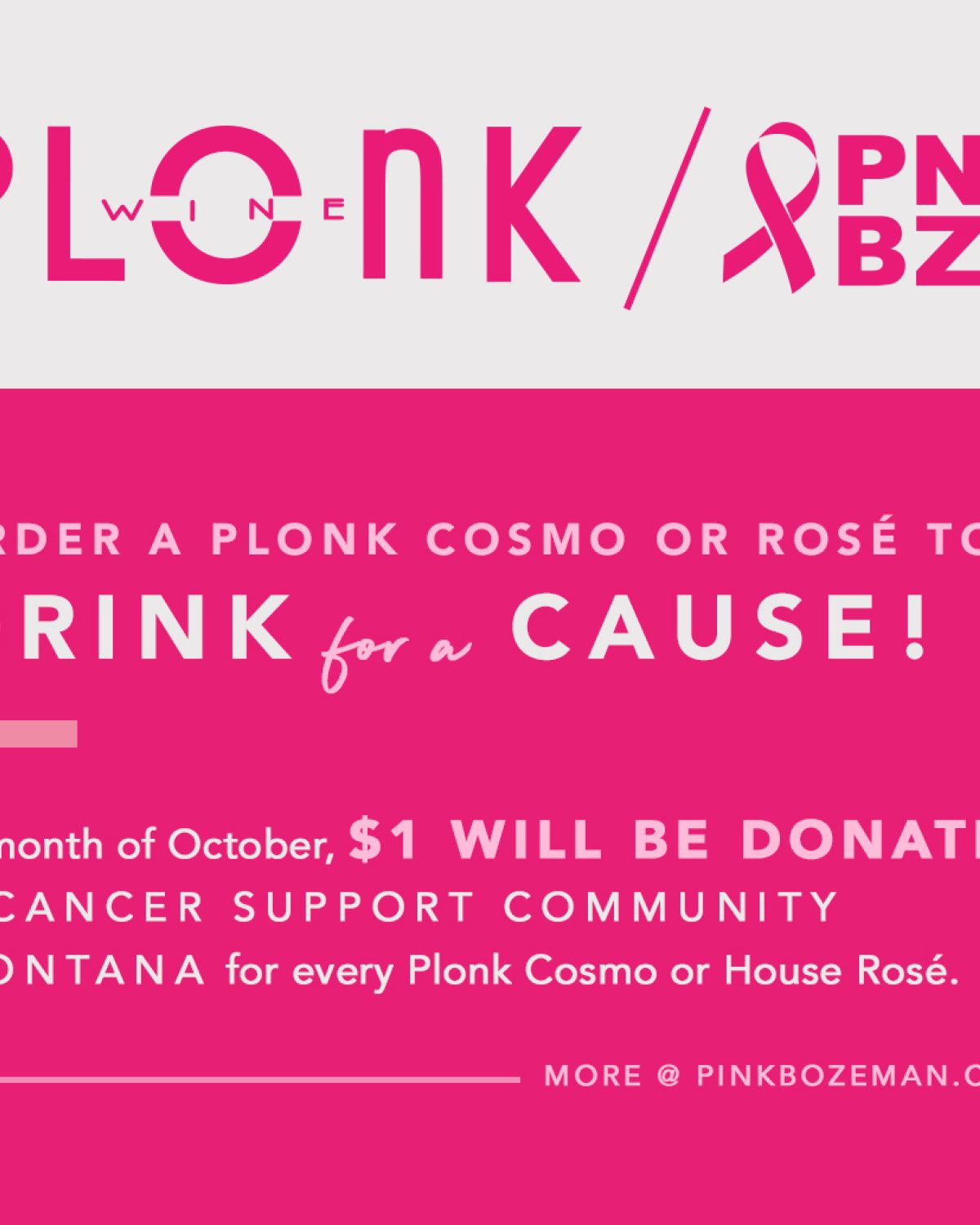 PNKBZN Plonk Flyer