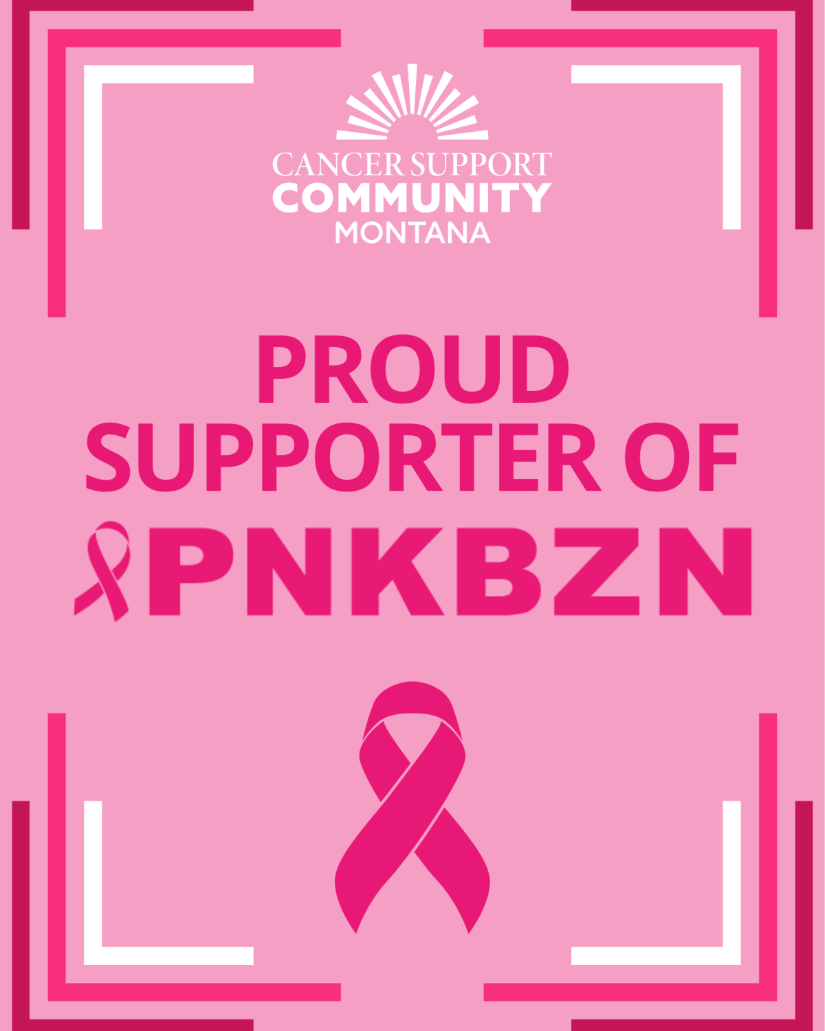 Proud Supporter of PNKBZN