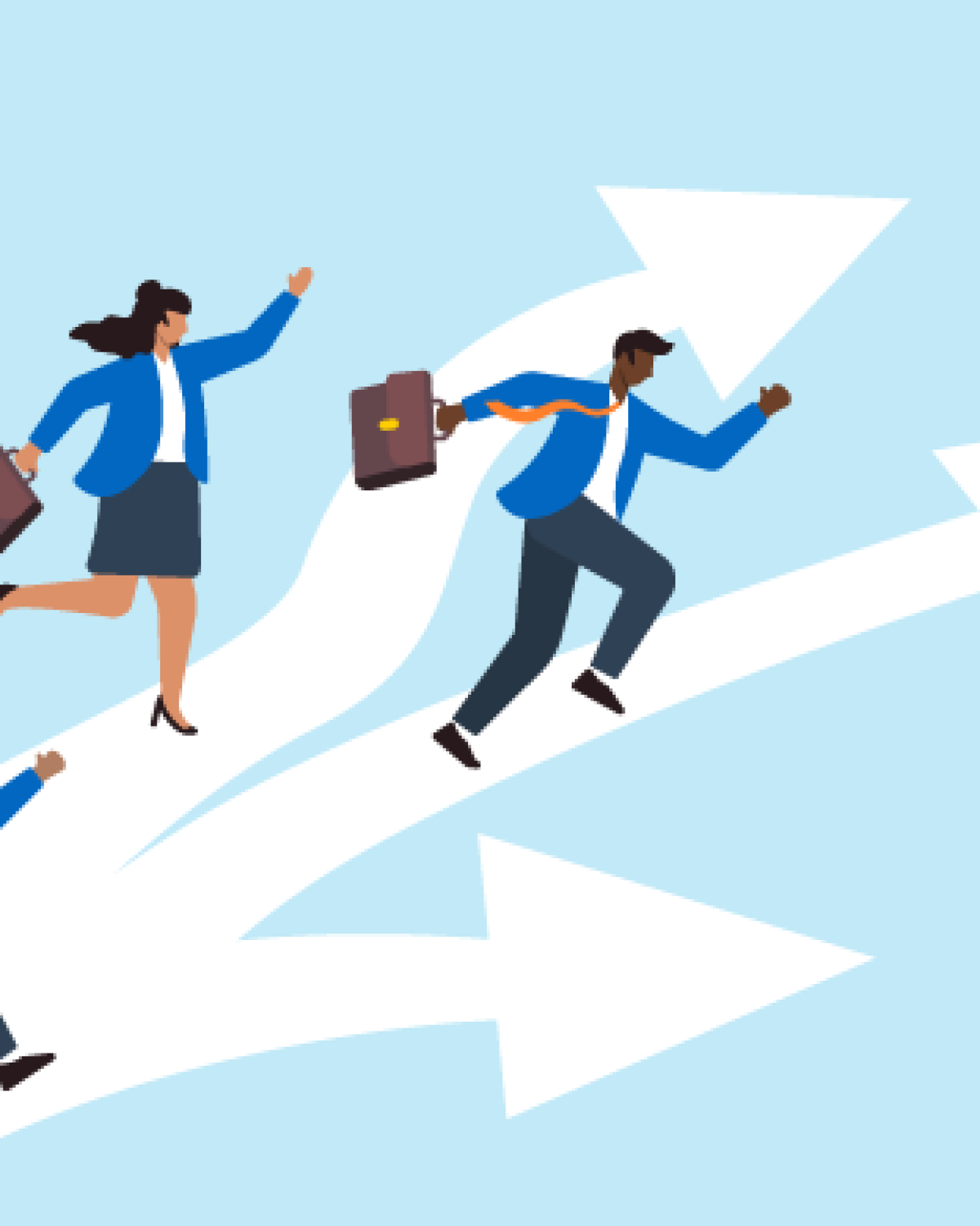 Navigating your career tile