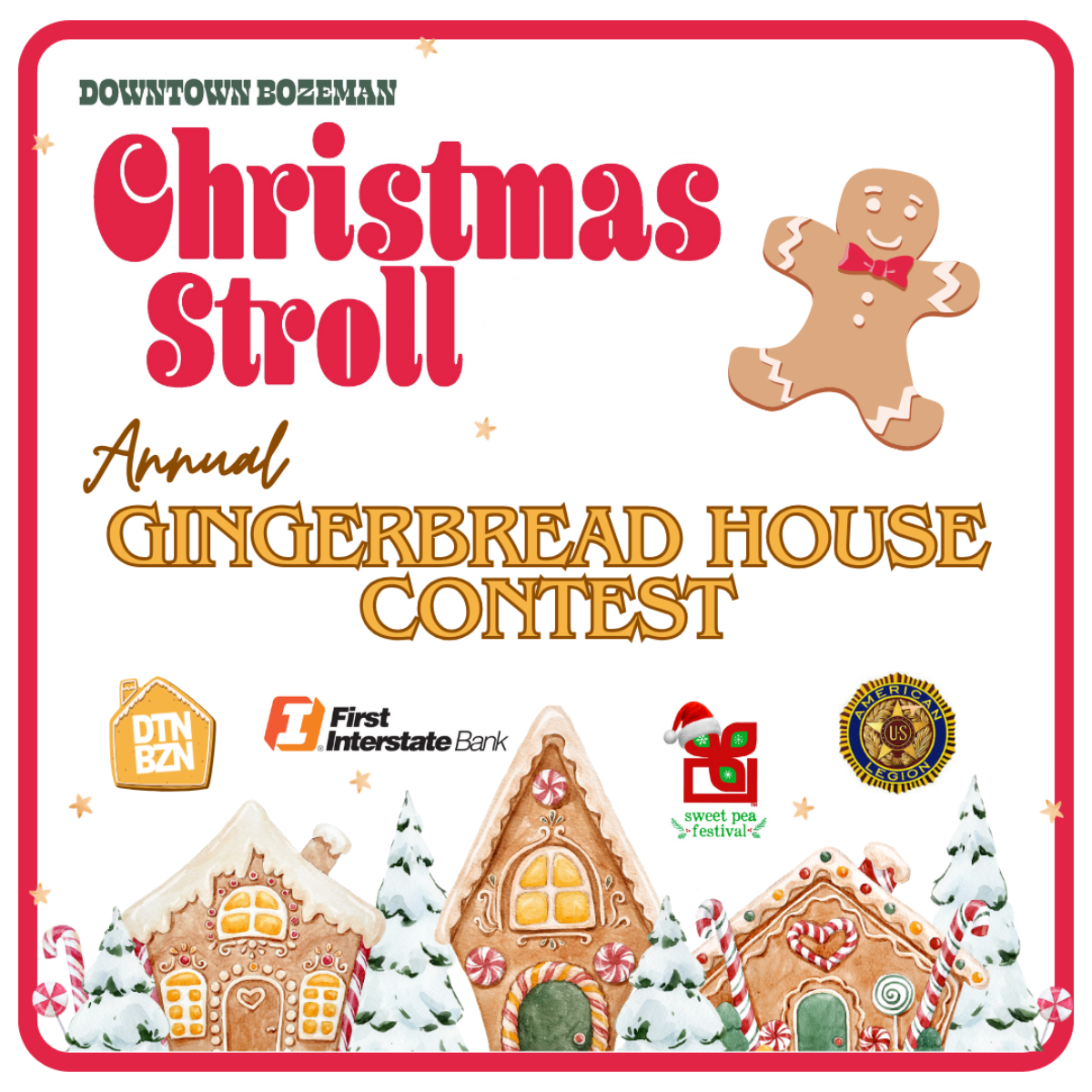 Christmas Stroll 2023: Gingerbread House Contest Registration